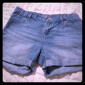 Girl denim shorts